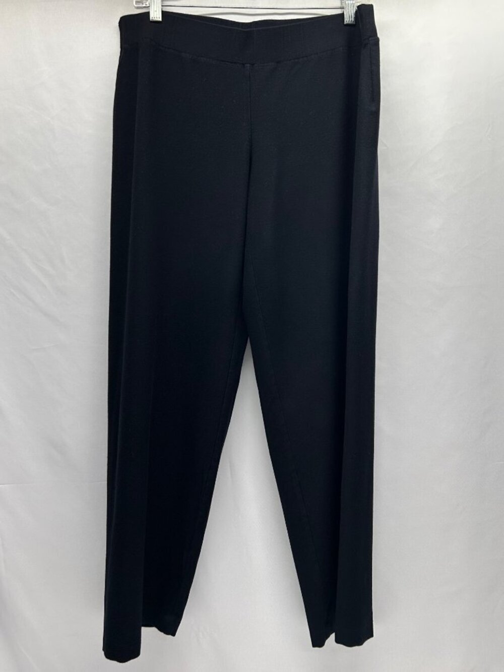 EILEEN FISHER Women's Black Business Casual Pull On Pants PL